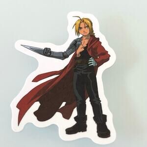 5/$10 Waterproof Vinyl Sticker Edward Elric Fullmetal Alchemist
